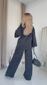 LARGE SIZE set "MANHATTAN" - BLACK